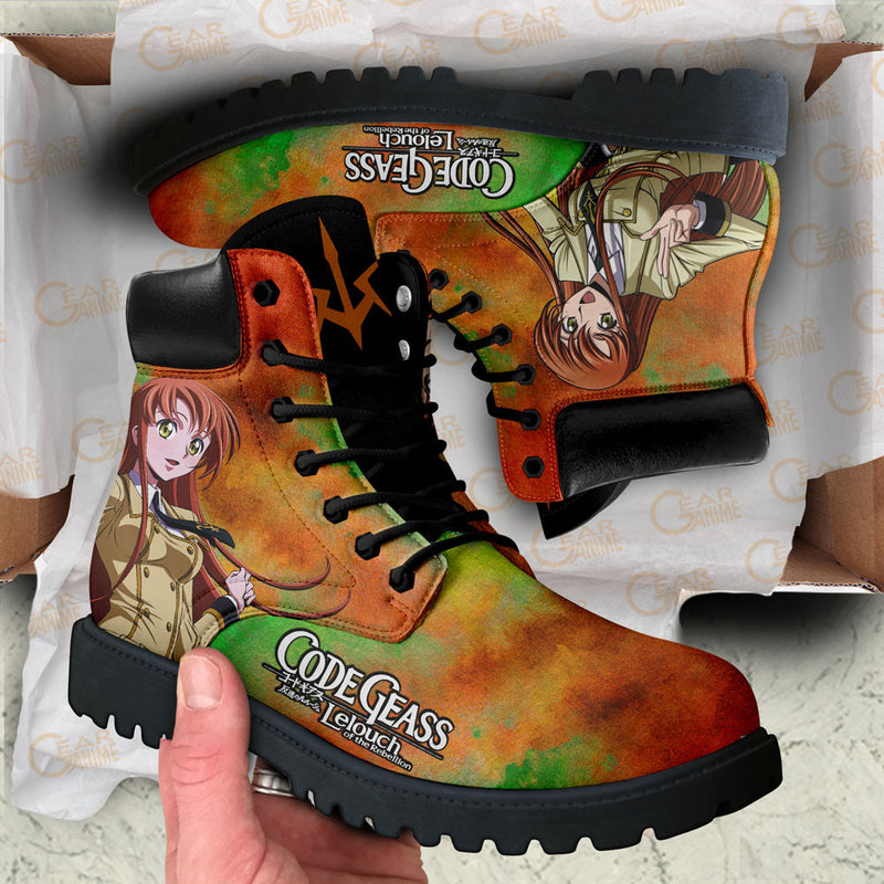 Shirley Fenette Boots Shoes Anime Custom NTT141