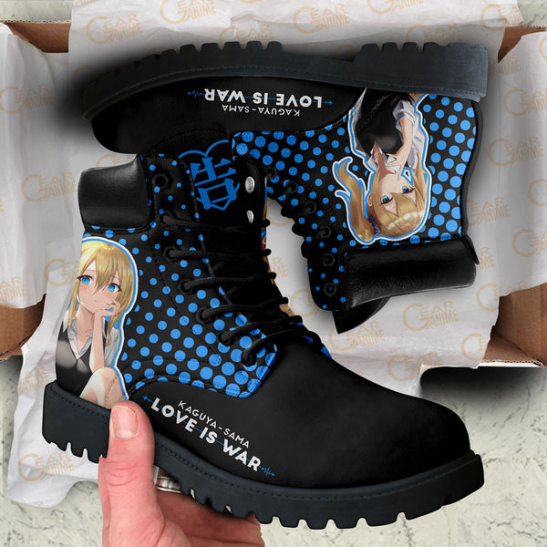 Kaguya-sama Ai Hayasaka Boots Shoes Anime Custom NTT071