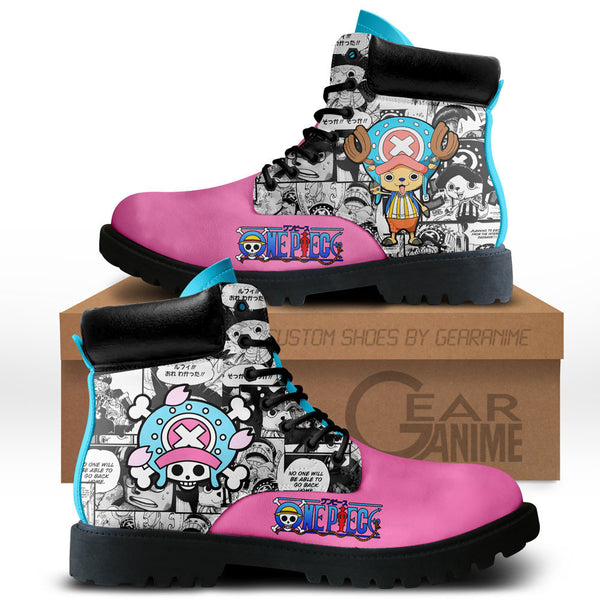 Tony Tony Chopper Boots Shoes Anime Custom NTT151