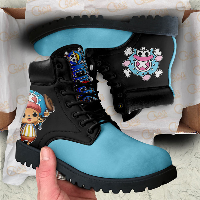 Tony Tony Chopper Boots Shoes Anime Custom NTT051