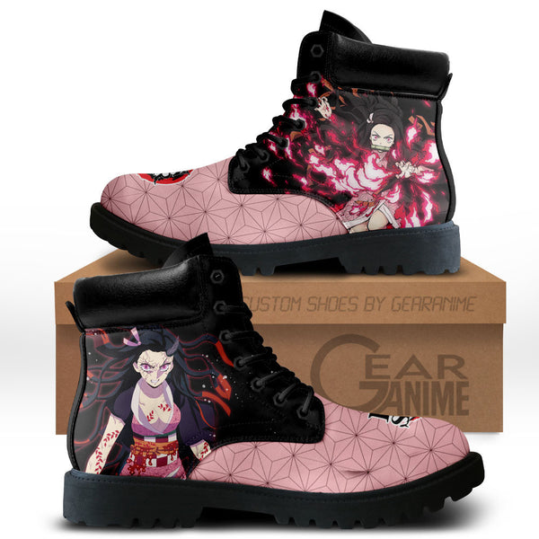 Nezuko Kamado Boots Shoes Anime Custom MV0512