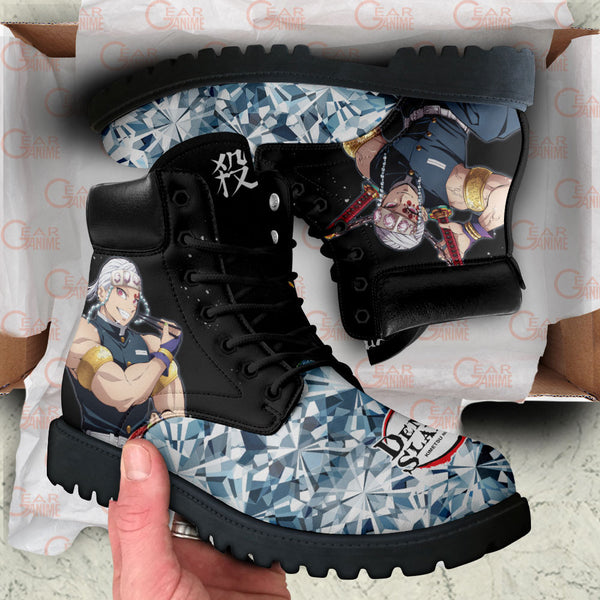 Tengen Uzui Boots Shoes Anime Custom MV0512