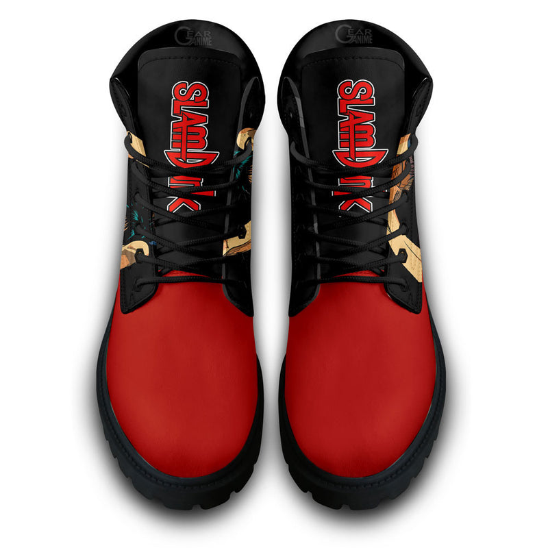 Slam Dunk Rukawa Kaede Boots Shoes Anime Custom NTT211