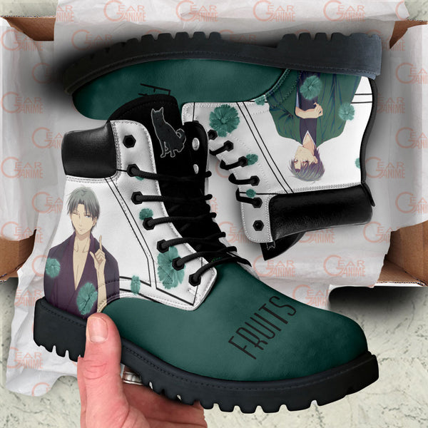 Shigure Sohma Boots Shoes Anime Custom MV0512