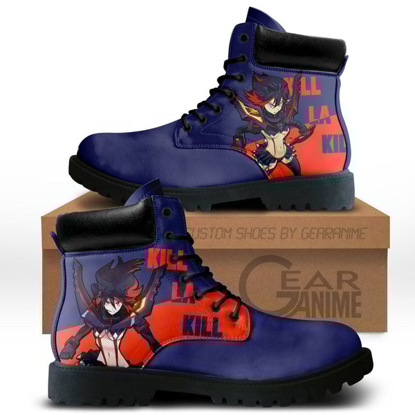 Ryuko Matoi Boots Shoes Anime Custom NTT071