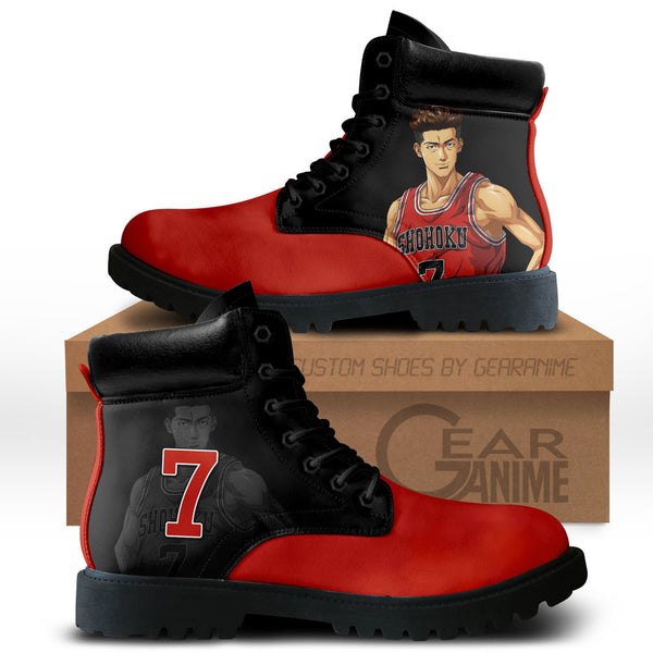 Slam Dunk Miyagi Ryota Boots Shoes Anime Custom NTT211