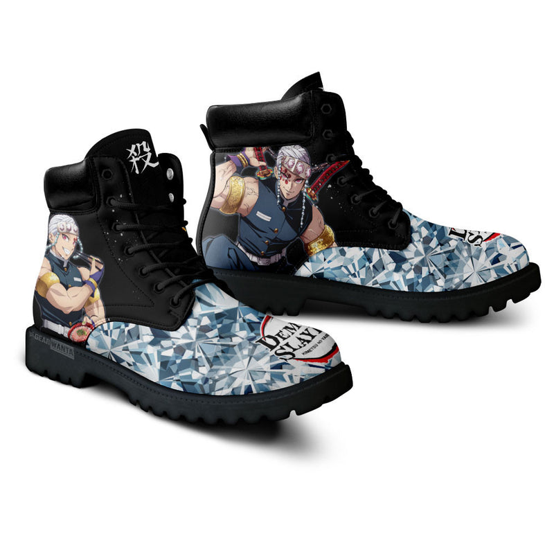 Tengen Uzui Boots Shoes Anime Custom MV0512