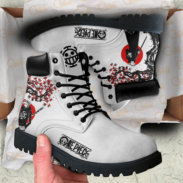 Law Boots Shoes Anime Custom NTT071