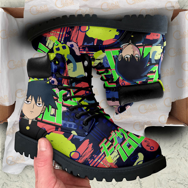 Ritsu Kageyama Boots Shoes Anime Custom NTT171