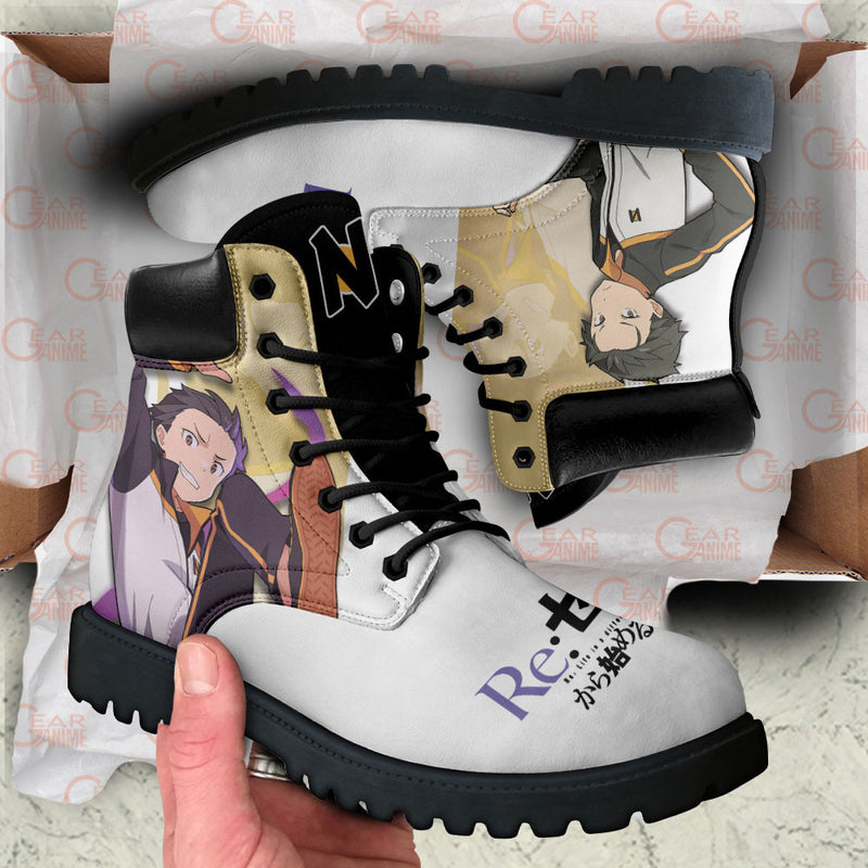 Subaru Natsuki Boots Shoes Anime Custom MV0711