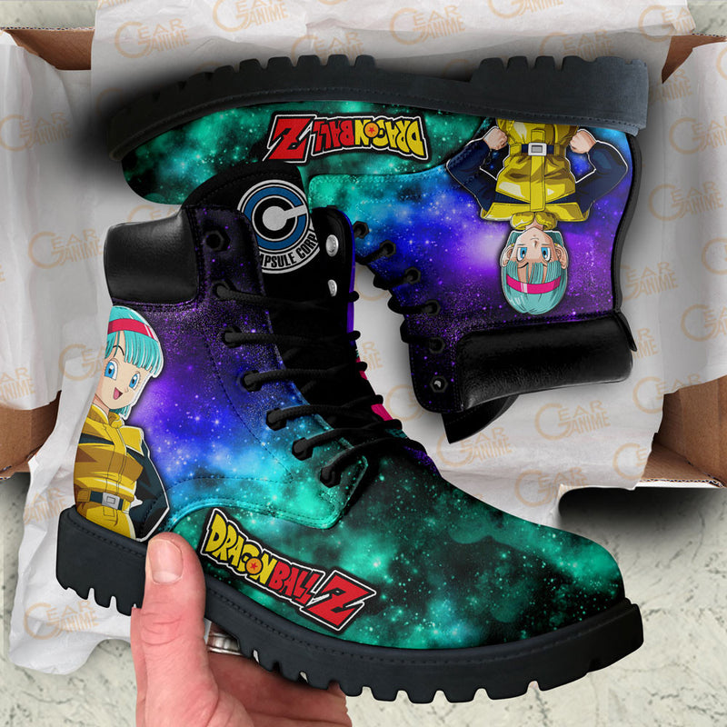 Bulma Boots Shoes Anime Custom NTT051