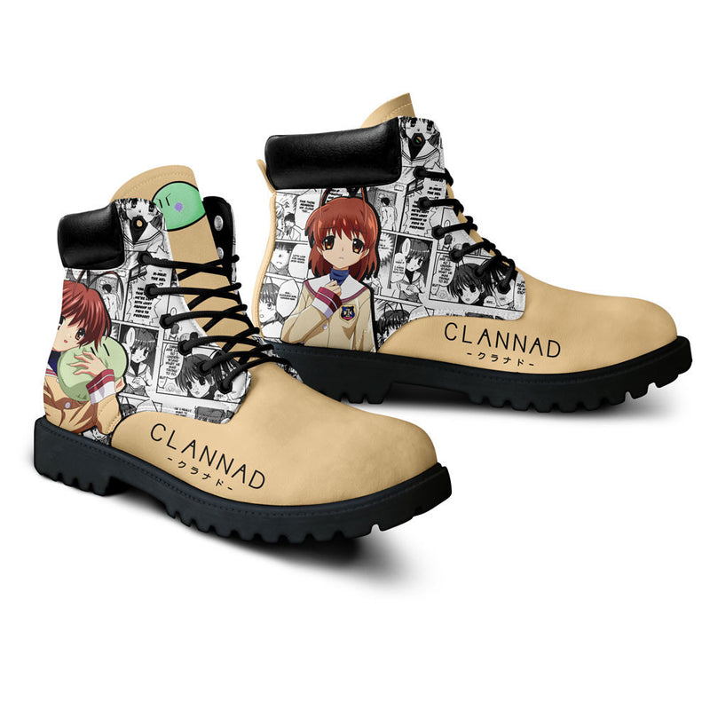 Clannad Nagisa Furukawa Boots Shoes Anime Custom NTT191