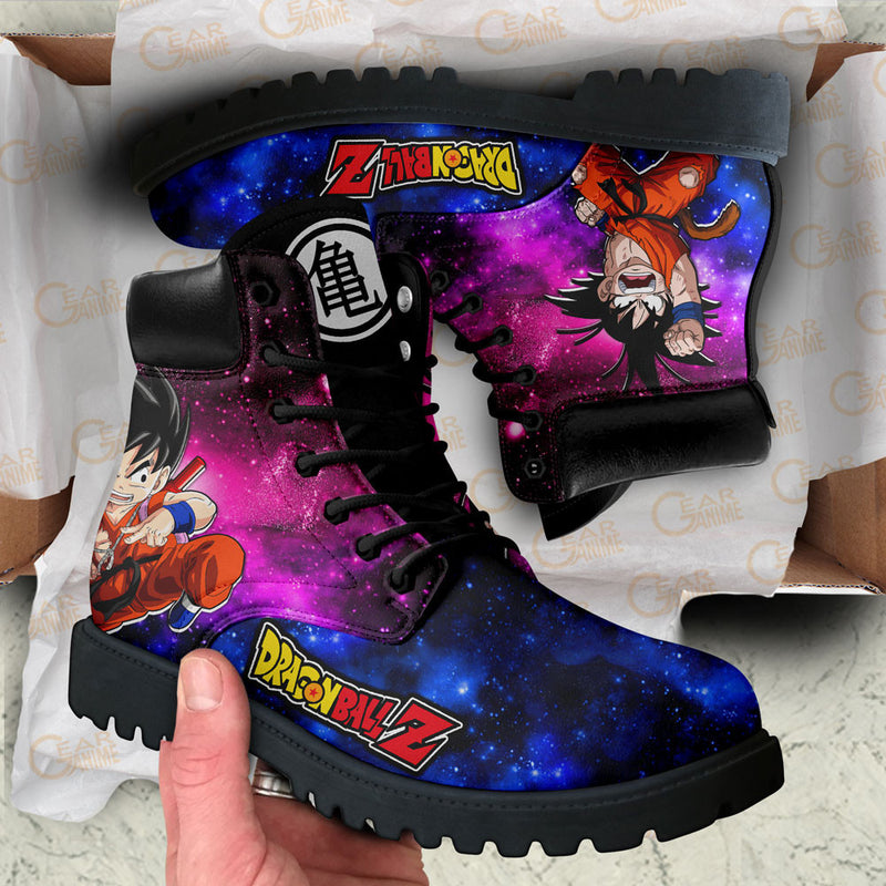 Goku Kid Boots Shoes Anime Custom NTT051