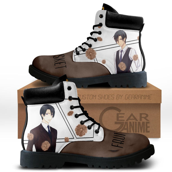 Hatori Sohma Boots Shoes Anime Custom MV0512