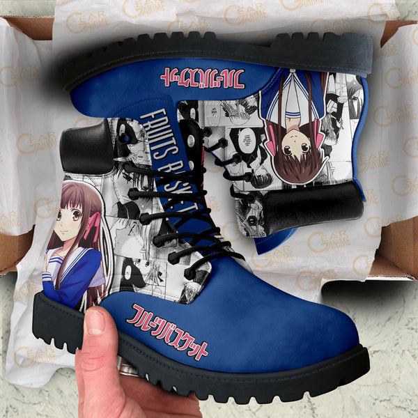 Tohru Honda Boots Shoes Anime Custom NTT071