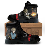 OPM Genos Boots Shoes Anime Custom MV0711