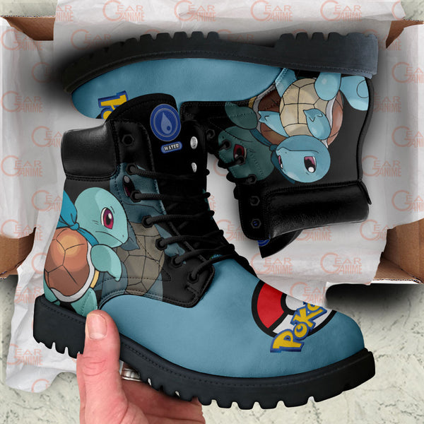 Squirtle Boots Shoes Anime Custom MV0512