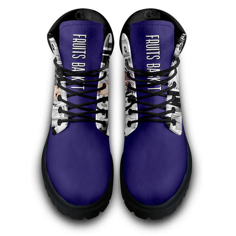 Hatsuharu Sohma Boots Shoes Anime Custom NTT071