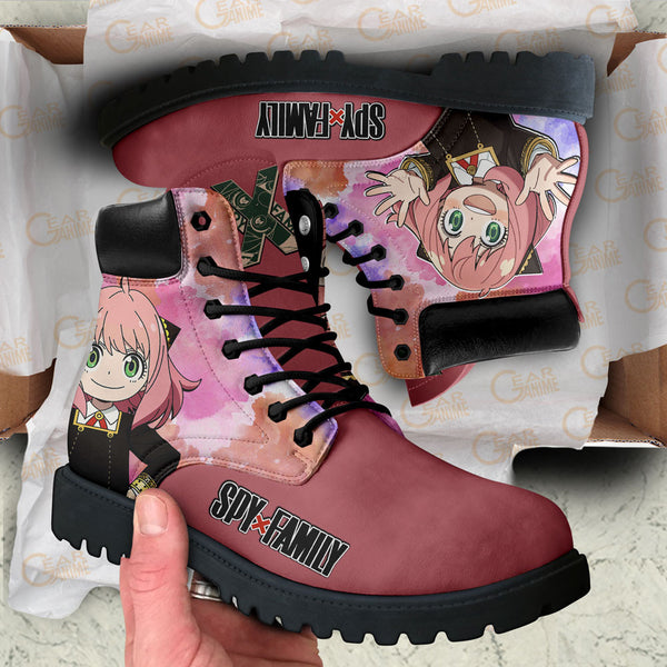 Anya Forger Boots Shoes Anime Custom NTT141