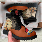 Arcanine Boots Shoes Anime Custom MV0512