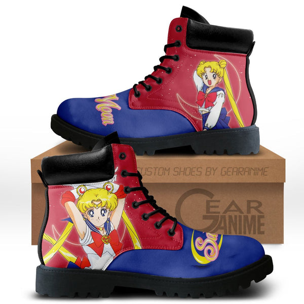 Usagi Tsukino Boots Shoes Anime Custom MV3110