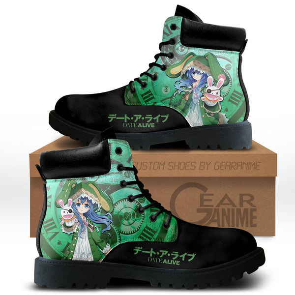 Date A Live Yoshino Boots Shoes Anime Custom NTT281