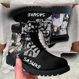 Sasuke Uchiha Boots Shoes Anime Custom NTT051