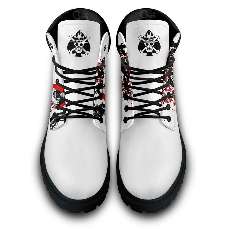 Ace Boots Shoes Anime Custom NTT071