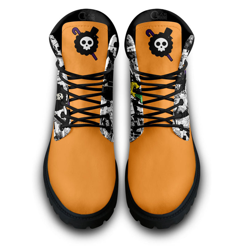 Brook Boots Shoes Anime Custom NTT151