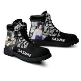 Sasuke Uchiha Boots Shoes Anime Custom NTT051