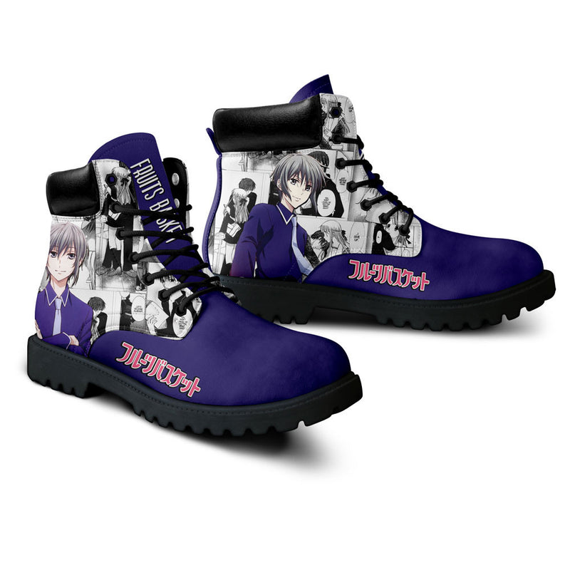 Yuki Sohma Boots Shoes Anime Custom NTT071