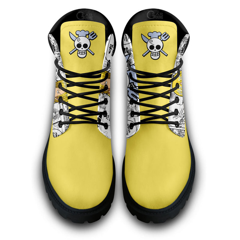 Sanji Boots Shoes Anime Custom NTT151