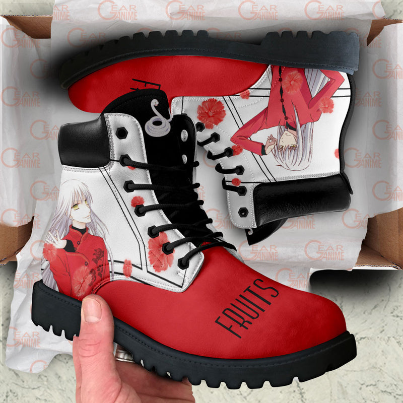 Ayame Sohma Boots Shoes Anime Custom MV0512