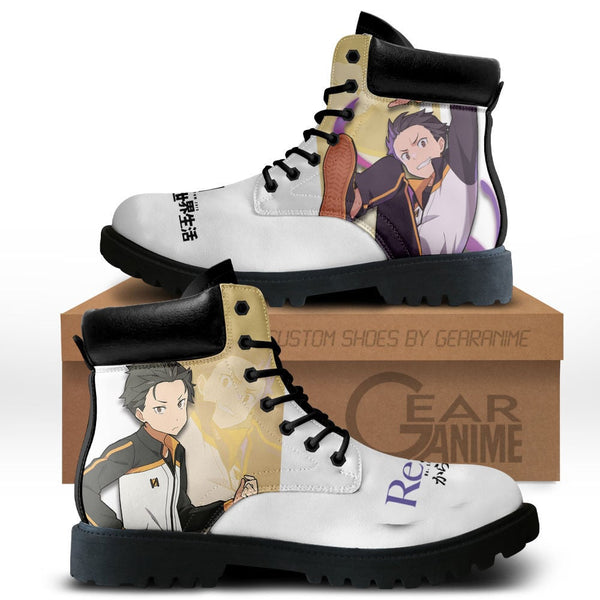 Subaru Natsuki Boots Shoes Anime Custom MV0711