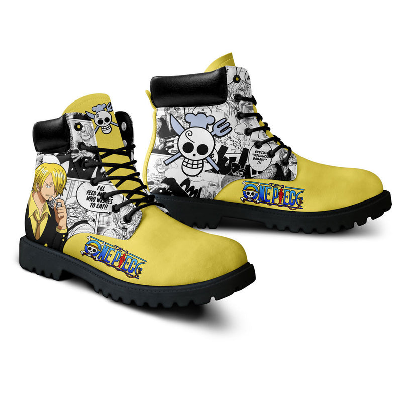 Sanji Boots Shoes Anime Custom NTT151