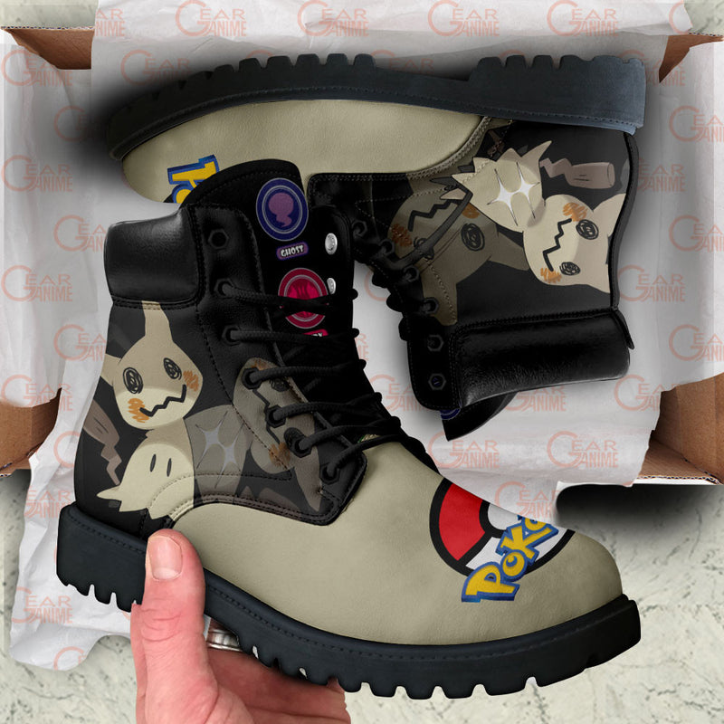 Mimikyu Boots Shoes Anime Custom MV0512