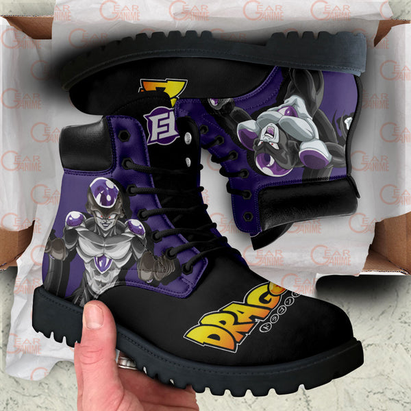 Black Frieza Boots Shoes Anime Custom MV2811