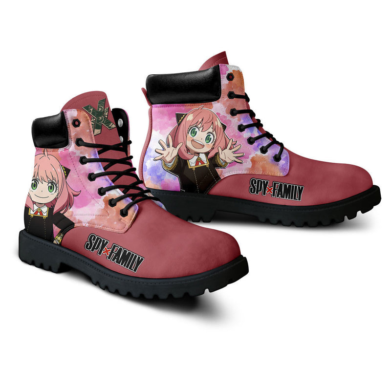 Anya Forger Boots Shoes Anime Custom NTT141