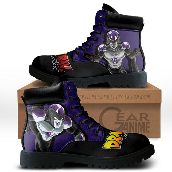 Black Frieza Boots Shoes Anime Custom MV2811