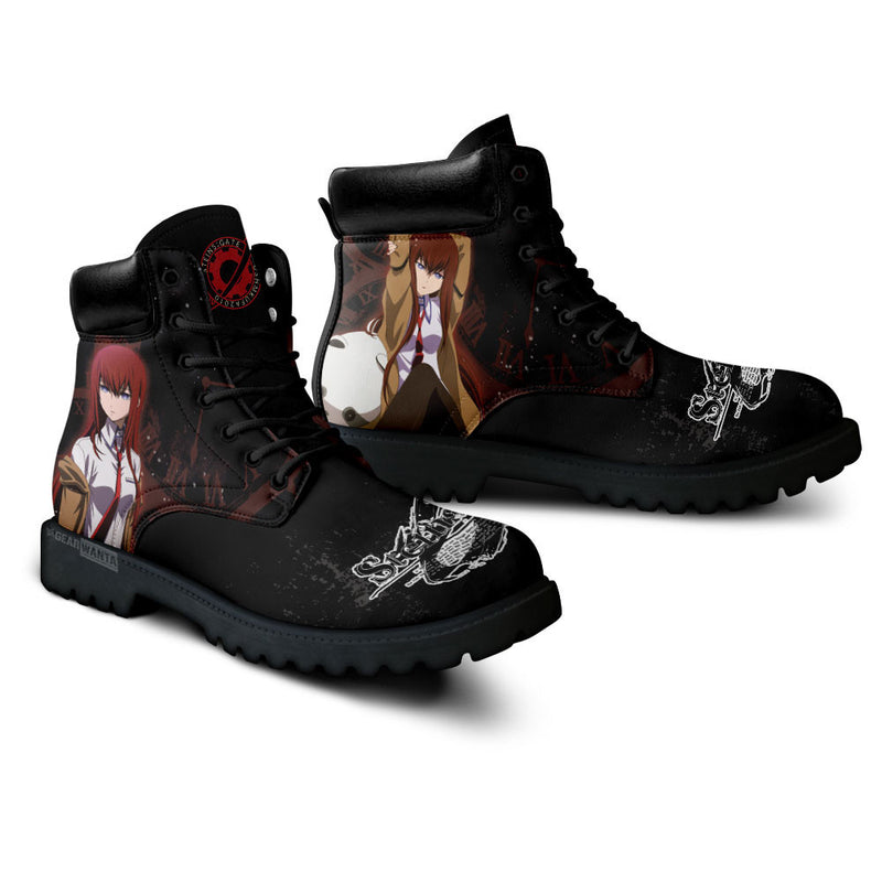 Kurisu Makise Boots Shoes Anime Custom MV0711