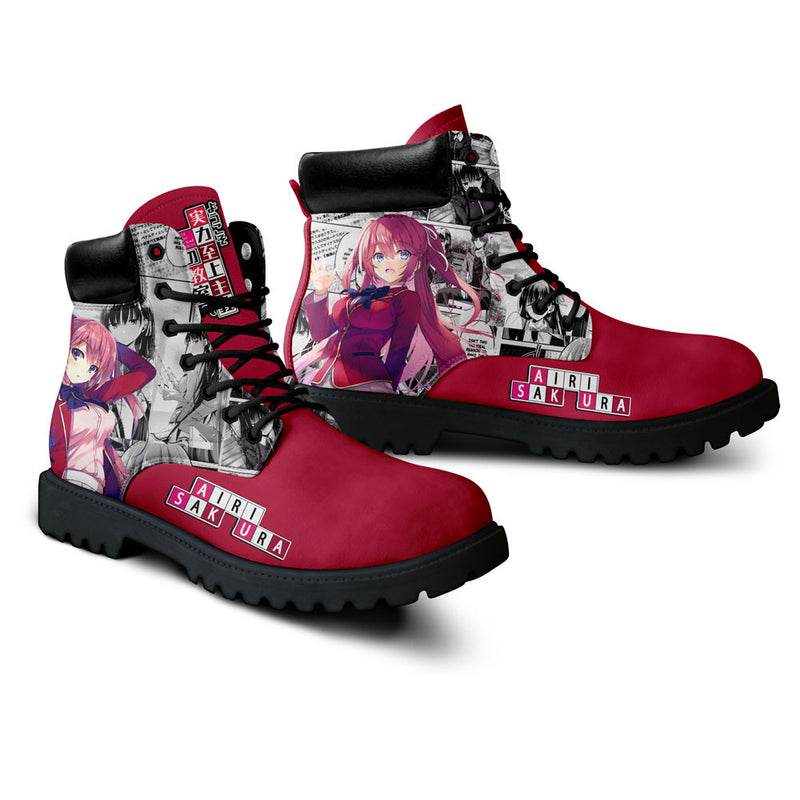 Airi Sakura Boots Shoes Anime Custom NTT281