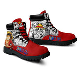 Luffy Boots Shoes Anime Custom NTT151