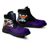 Luffy Gear 4 Boots Shoes Anime Custom NTT051