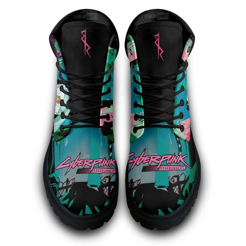 Cyberpunk Rebecca Boots Shoes Anime Custom MV2811