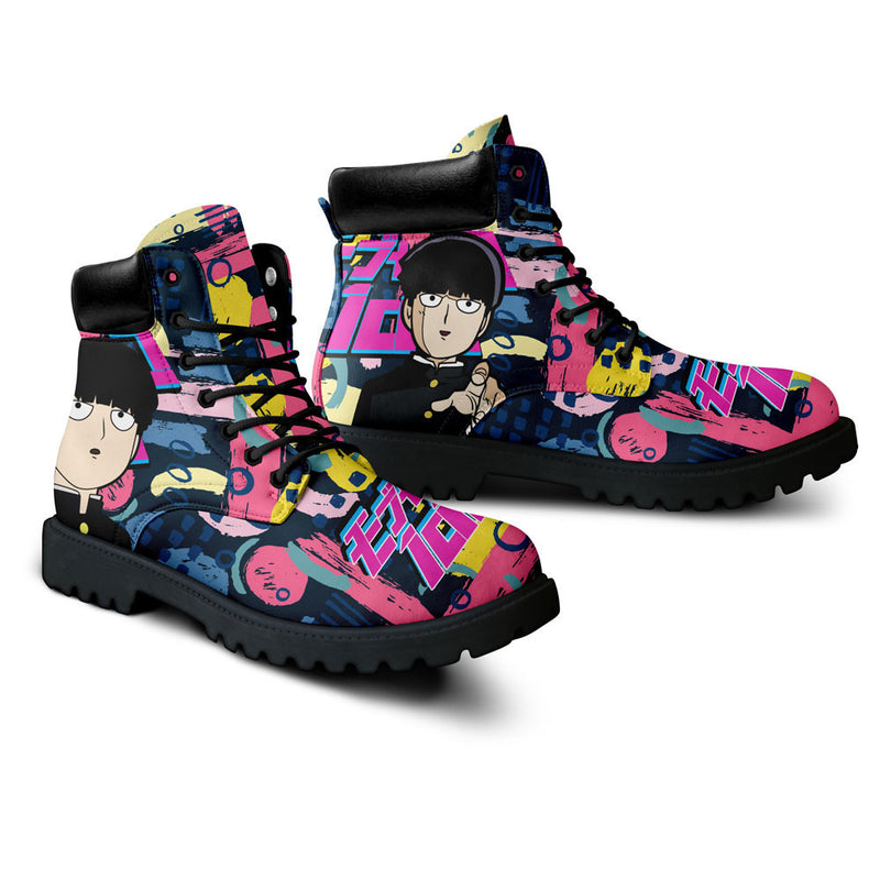 Shigeo Kageyama Boots Shoes Anime Custom NTT171