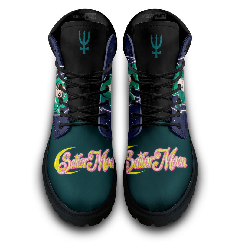 Sailor Neptune Boots Shoes Anime Custom MV3110