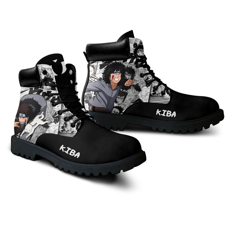 Kiba Inuzuka Boots Shoes Anime Custom NTT051