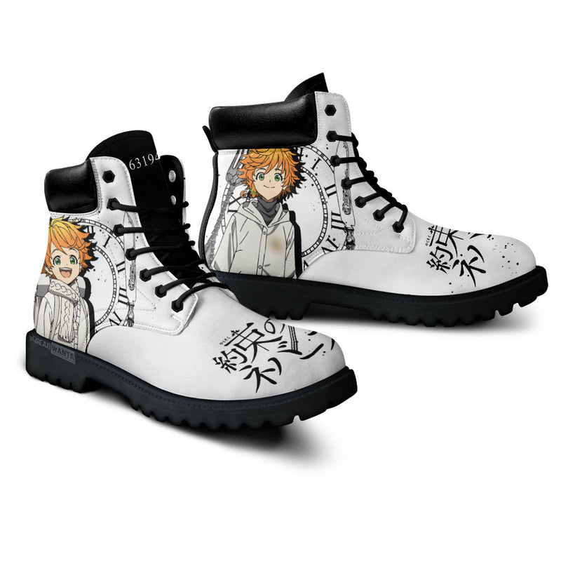 Neverland Emma Boots Shoes Anime Custom MV2811