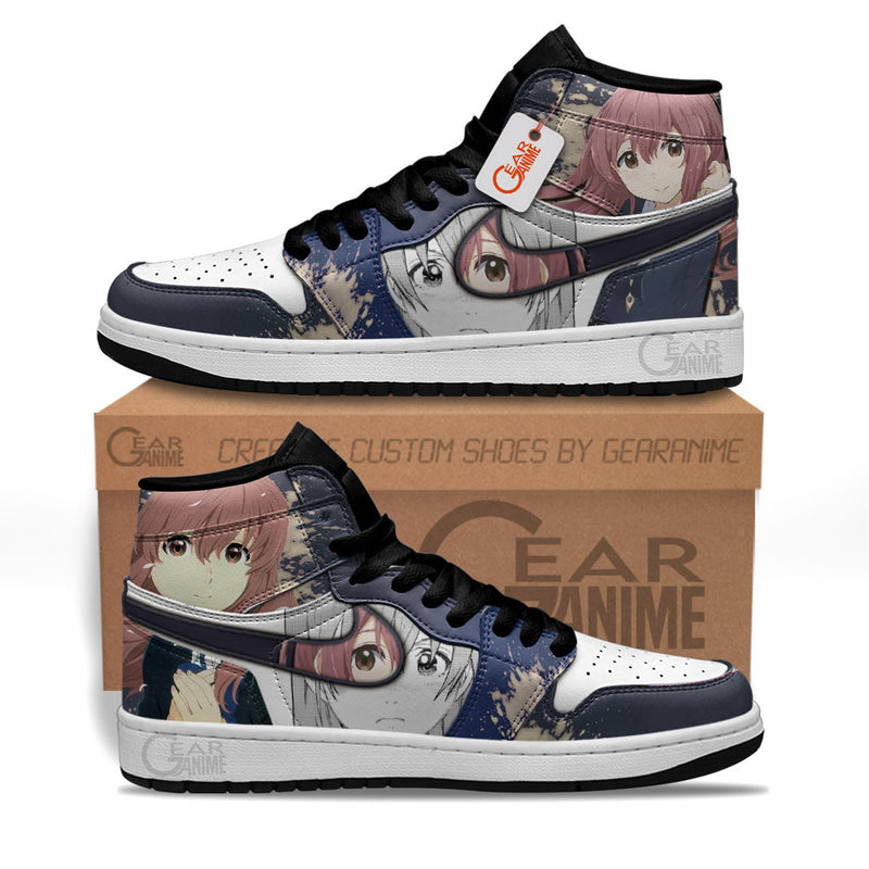 Shouko Nishimiya J1 Sneakers Anime Shoes04