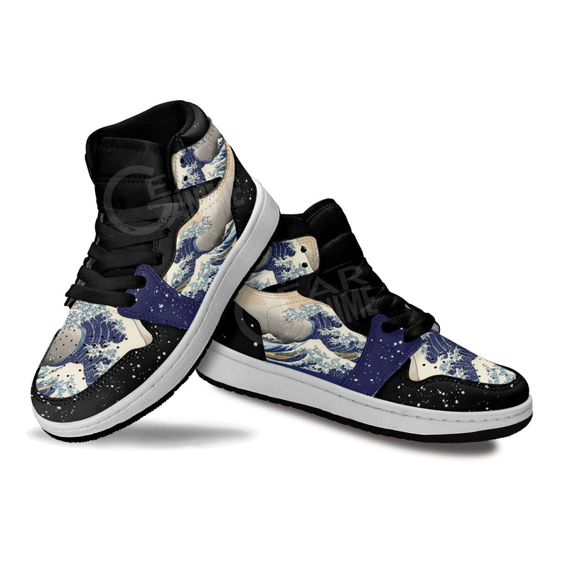 Kanagawa Great Wave Kids Shoes Anime Kid Sneakers MV1306